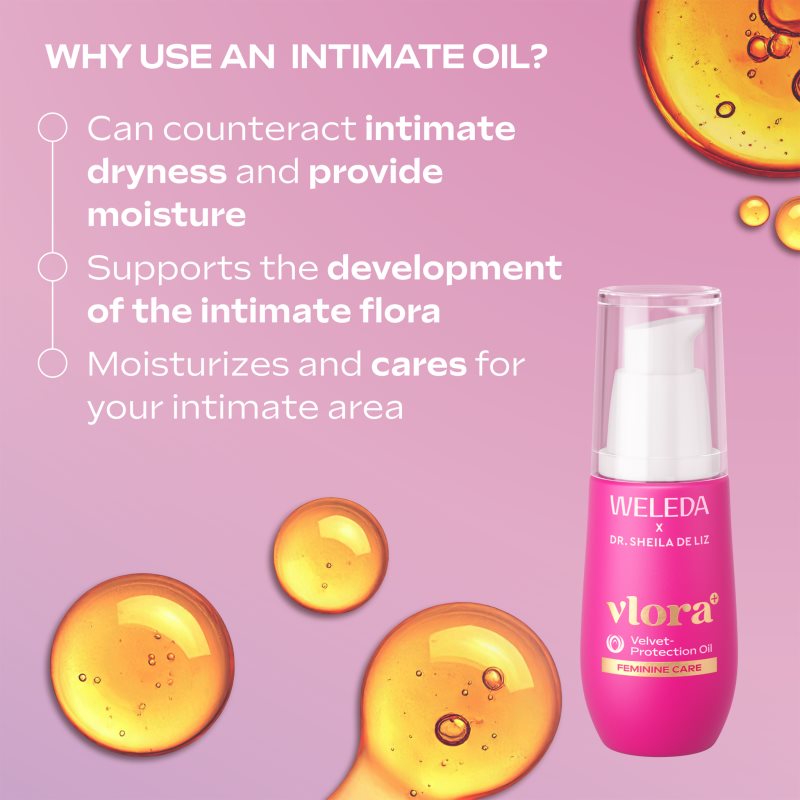 Weleda Vlora+ ochranný olej na intimní partie 30 ml (obrázek 6)