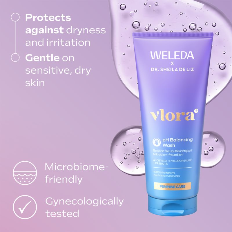 Weleda Vlora+ gel na intimní hygienu 200 ml (obrázek 3)