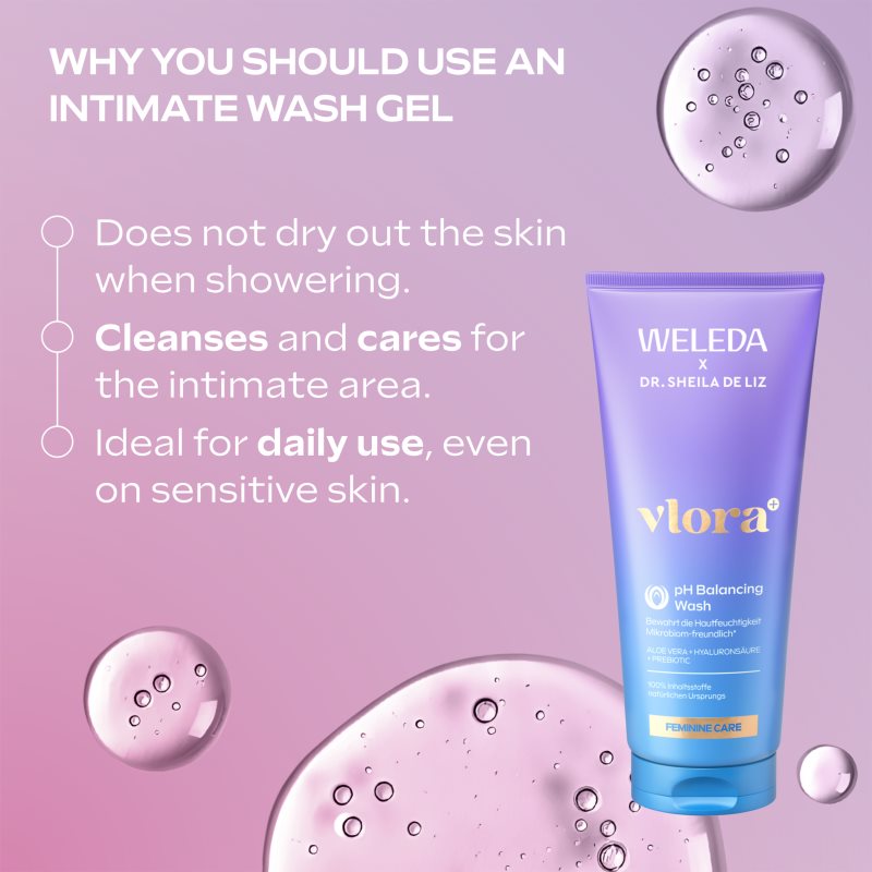 Weleda Vlora+ gel na intimní hygienu 200 ml (obrázek 6)