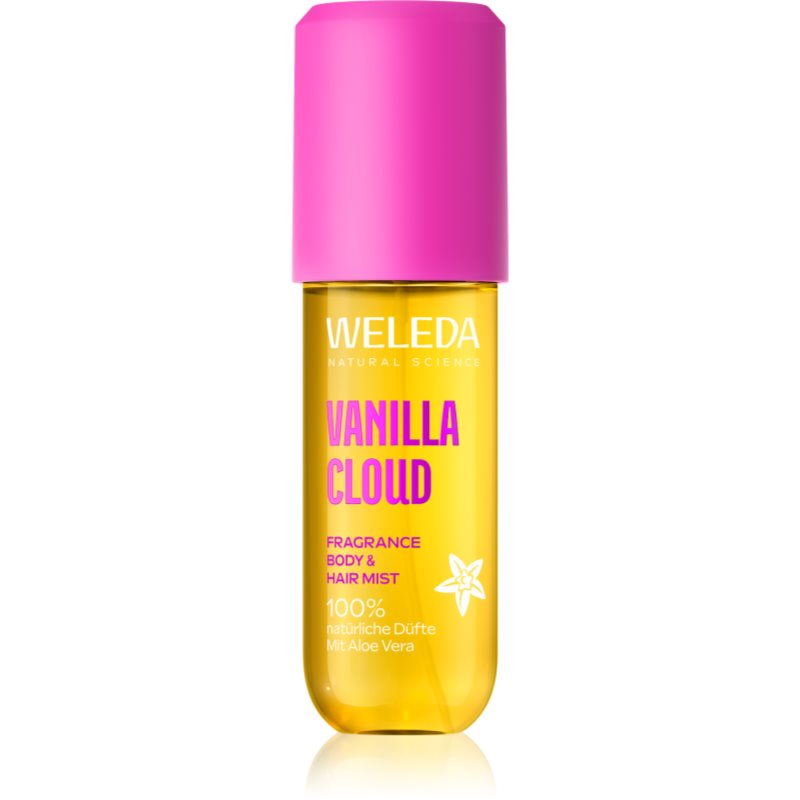 Weleda Vanilla Cloud Парфюмирана мъгла за тяло и коса за жени 95 мл.