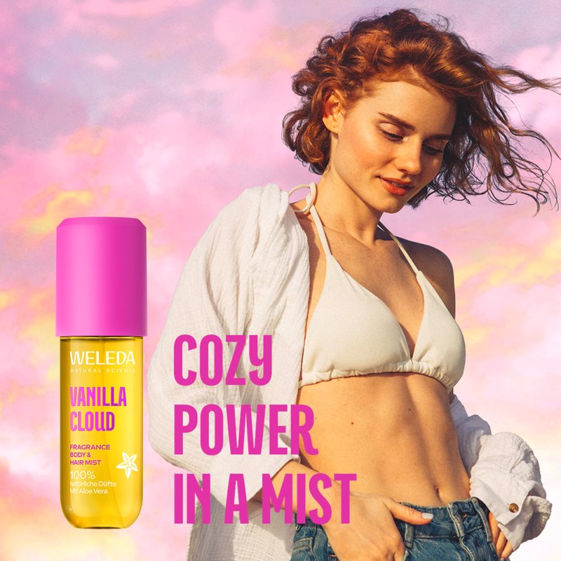 Weleda Vanilla Cloud parfümiertes Spray für Körper und Haare für Damen 95 ml (Bild 3)