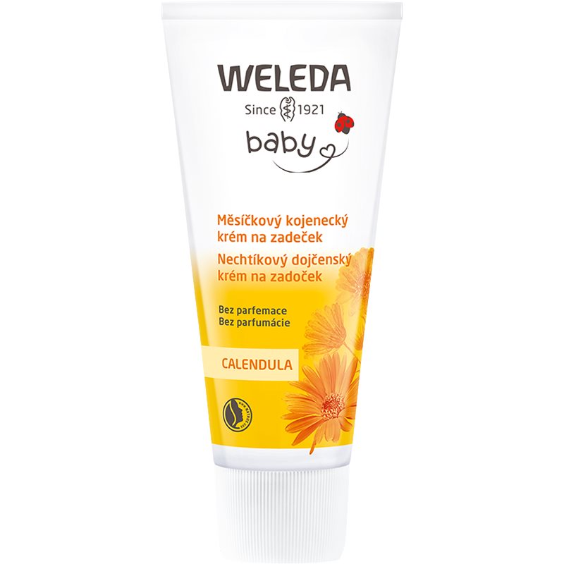 Weleda Baby ognjičeva krema za dojenčkovo ritko brez dodanih dišav 75 ml