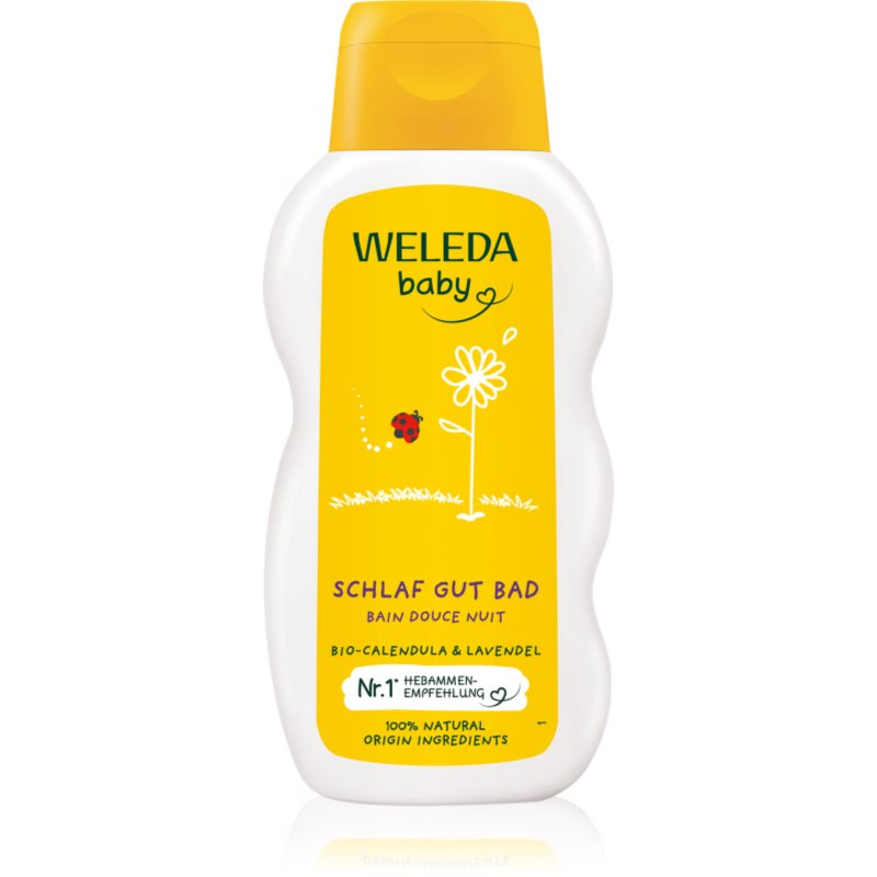 Weleda Baby nechtíkový dojčenský kúpel´ na dobrú noc 200 ml