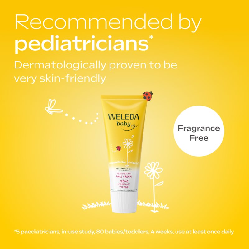 Weleda Baby nechtíkový pleťový krém bez parfumácie 50 ml