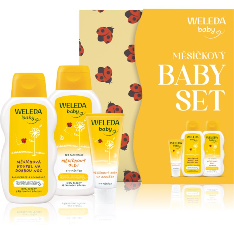 Weleda Měsíčkový kojenecký SET dárková sada pro děti