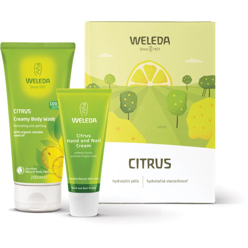 

Weleda Citrus подарунковий набір VII. (зі зволожуючим ефектом) для жінок