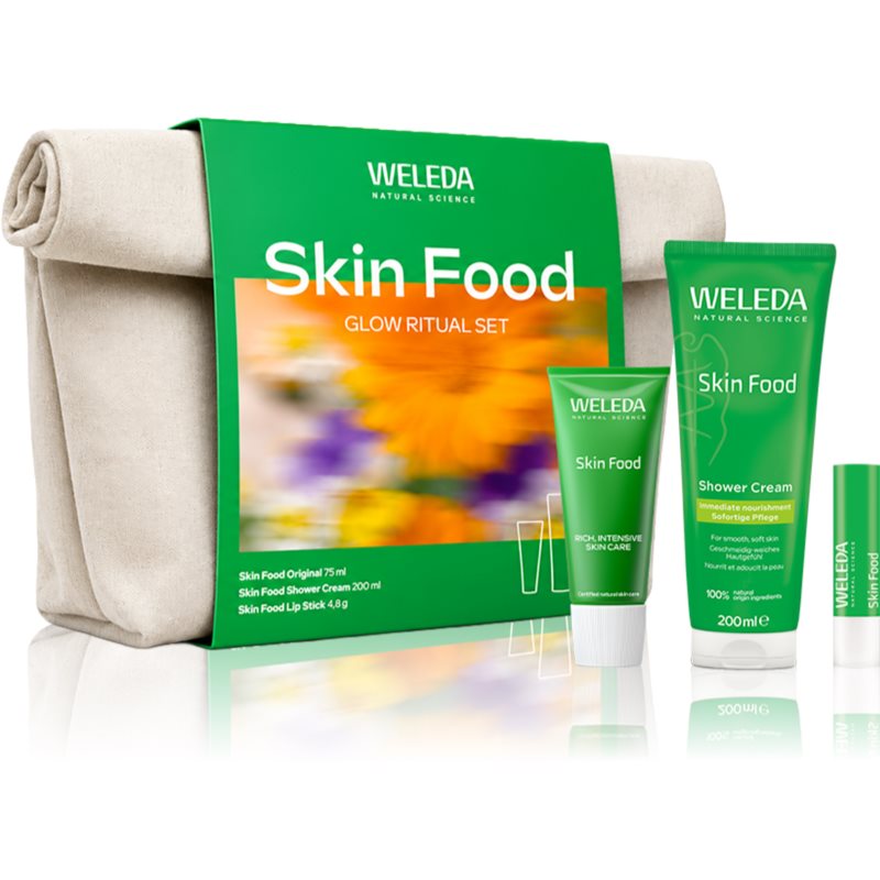 Weleda Skin Food Glow Ritual confezione regalo illuminante e idratante