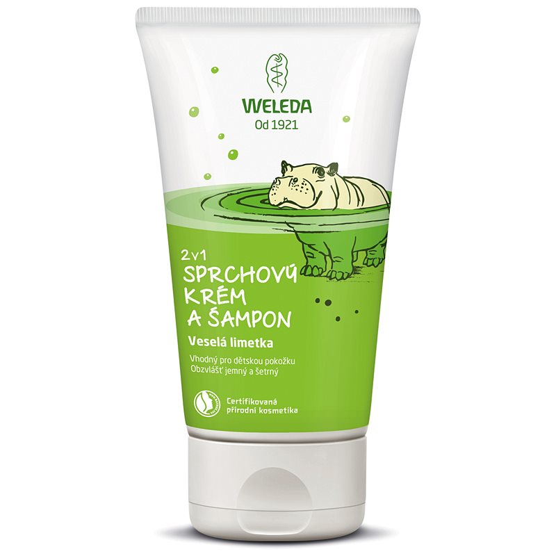 

Weleda Kids Cheerful Lime крем для душу та шампунь для дітей 2 в 1