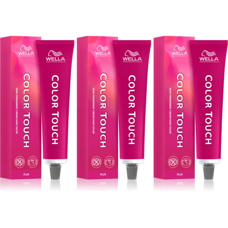 Wella Professionals Color Touch Plus demipermanentná farba na vlasy výhodné balenie odtieň 88/03