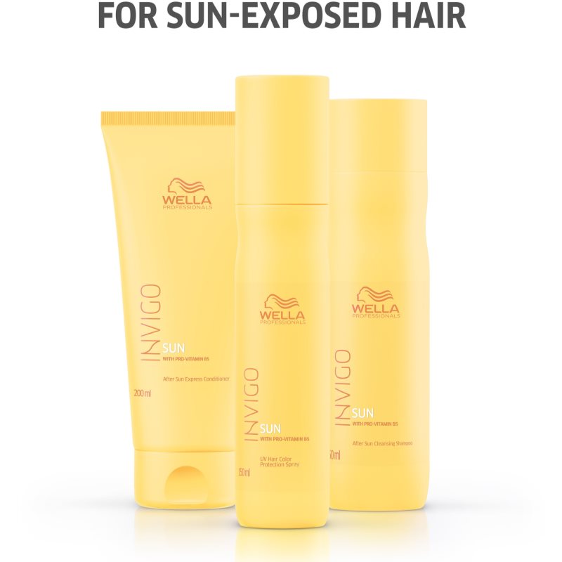 Wella Professionals Invigo Sun м'який шампунь для волосся пошкодженого сонцем 250 мл