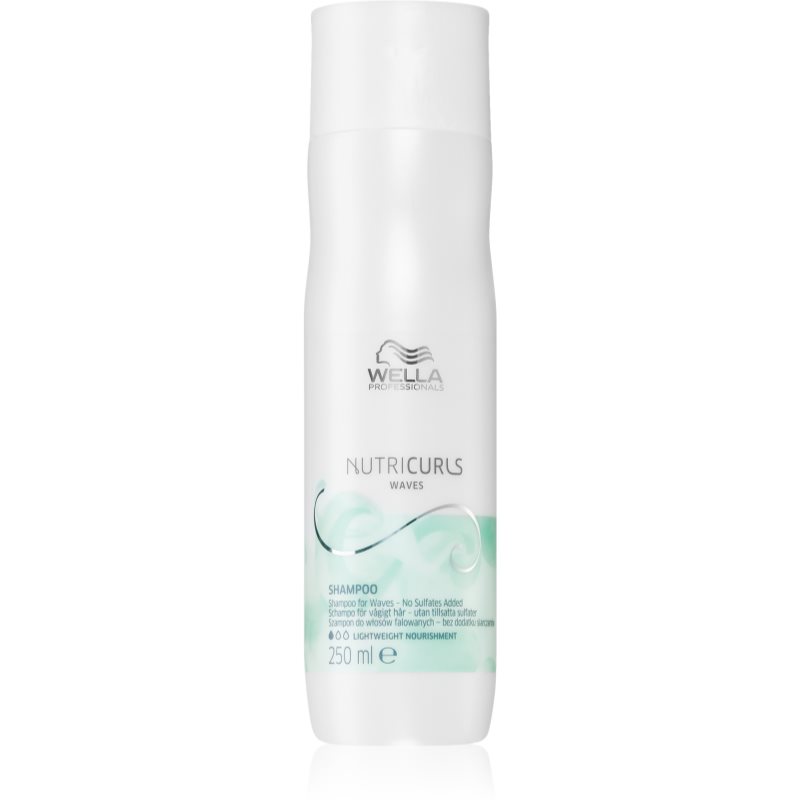 Wella Professionals Nutricurls Waves moisturising shampoo for wavy hair 250 ml
