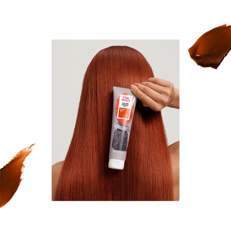 Wella Professionals Color Fresh Bonding Colour Mask For All Hair Types Copper Glow 150 Ml