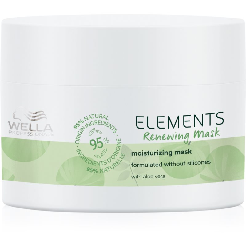 Wella Professionals Elements atkuriamoji kaukė plaukų blizgesiui ir švelnumui užtikrinti 150 ml