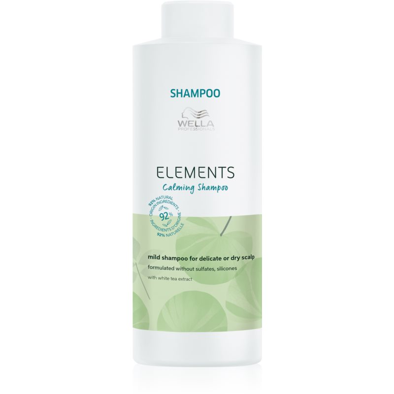 Wella Professionals Elements upokojujúci šampón pre citlivú pokožku hlavy 1000 ml