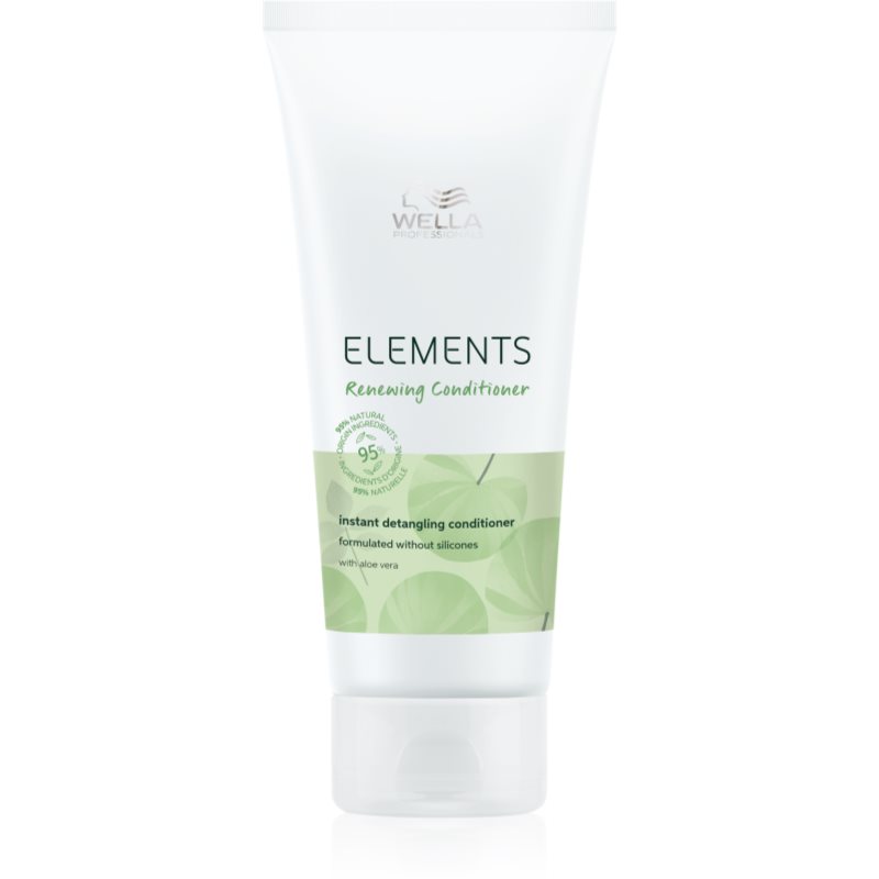 Wella Professionals Elements Restoring Conditioner For Shiny And Soft Hair 200 Ml