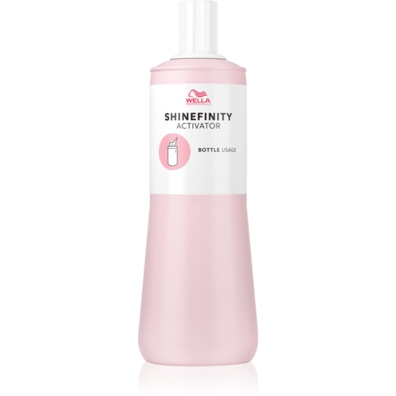 Wella Professionals Shinefinity Bottle Farbentwickler für blondes und meliertes Haar 1000 ml