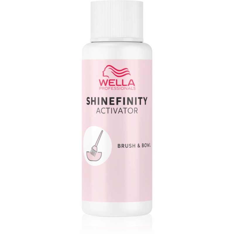 Wella Professionals Shinefinity Activator Farbentwickler für blonde Haare 60 ml