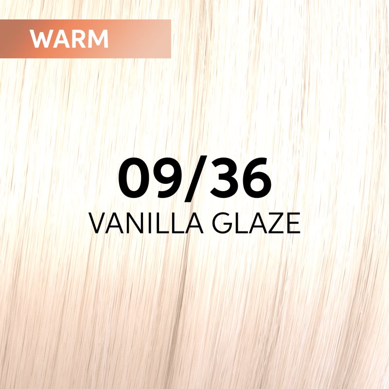 Wella Professionals Shinefinity Zero Lift Glaze Semi-permanent Hair Dye Shade 09/36 - Vanilla Glaze 60 Ml