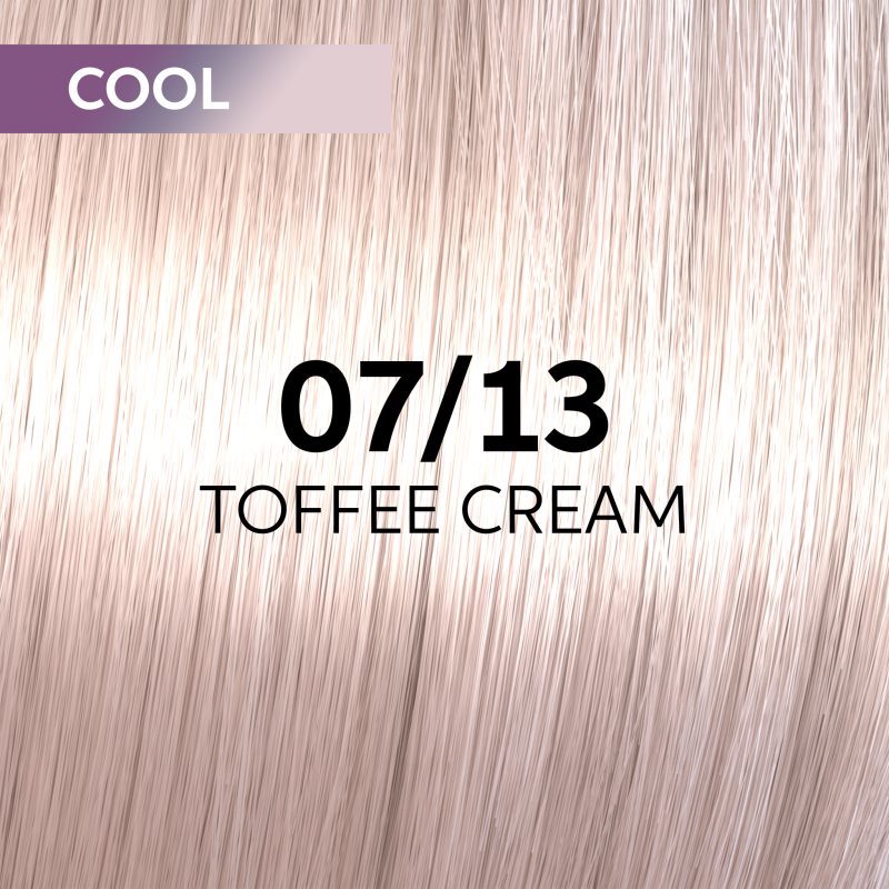 Wella Professionals Shinefinity Zero Lift Glaze Semi-permanent Hair Dye Shade 07/13 - Toffee Cream 60 Ml