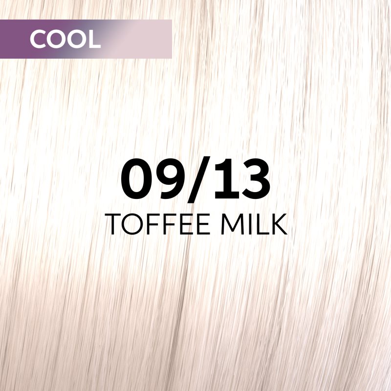 Wella Professionals Shinefinity Zero Lift Glaze Semi-permanent Hair Dye Shade 09/13 - Toffee Milk 60 Ml