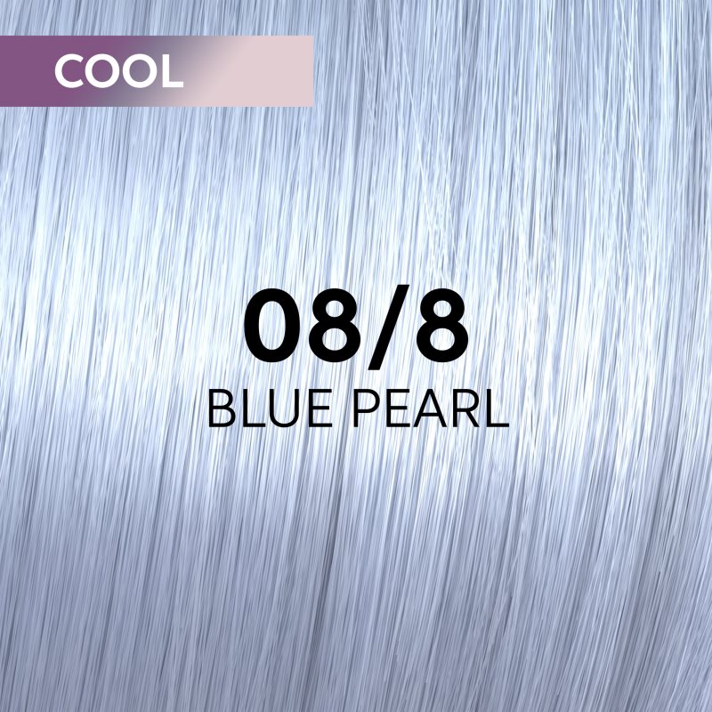 Wella Professionals Shinefinity Zero Lift Glaze Semi-permanent Hair Dye Shade 08/8 - Blue Pearl 60 Ml