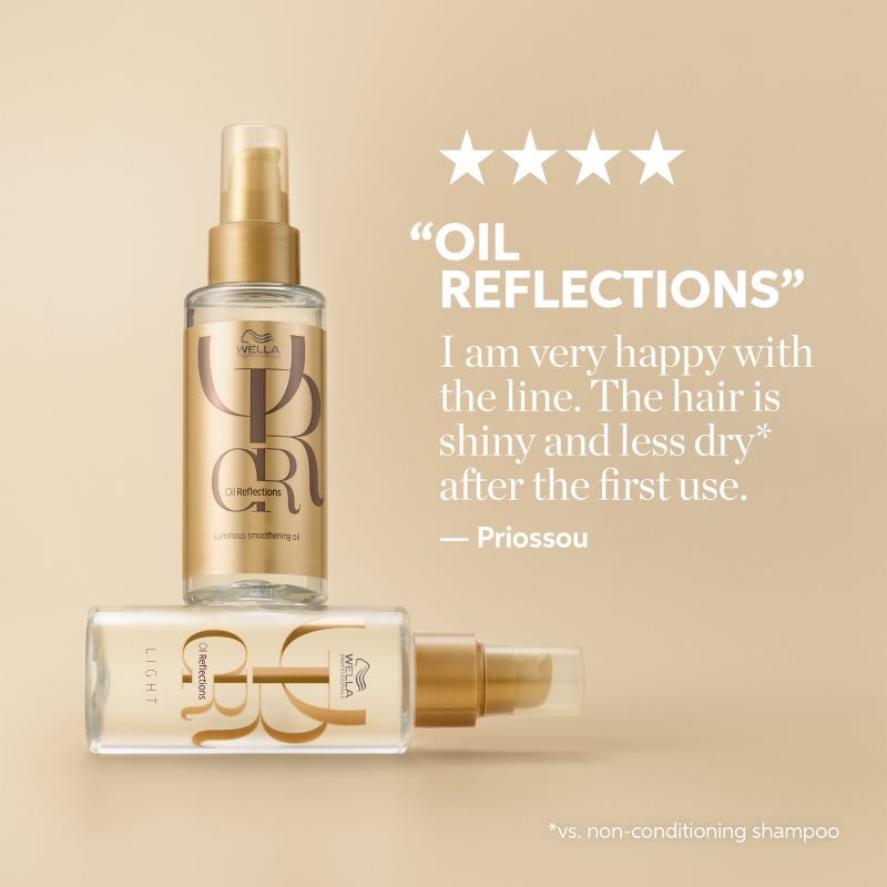 Wella Professionals Oil Reflections uhlazující olej pro lesk a hebkost vlasů 30 ml (obrázek 5)