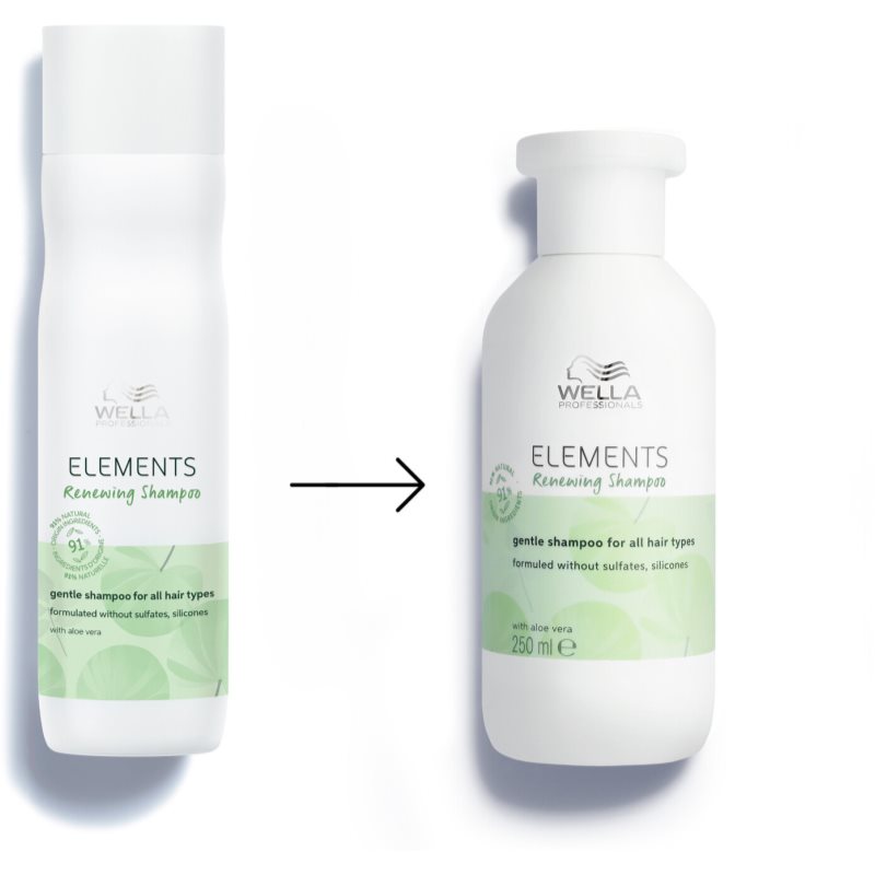 Wella Professionals Elements Renewing відновлюючий шампунь для всіх типів волосся 250 мл