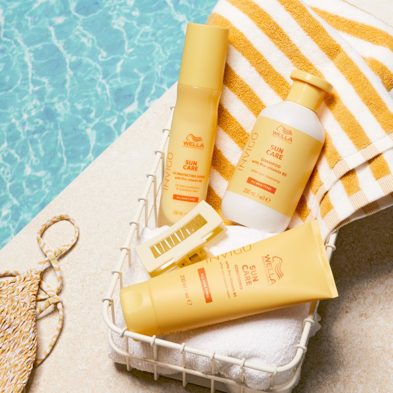 Wella Professionals Invigo Sun Après-shampoing Protecteur Pour Cheveux Exposés Au Soleil 200 Ml