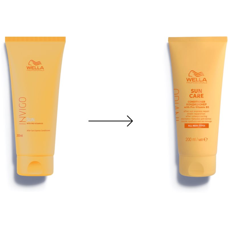 Wella Professionals Invigo Sun Après-shampoing Protecteur Pour Cheveux Exposés Au Soleil 200 Ml