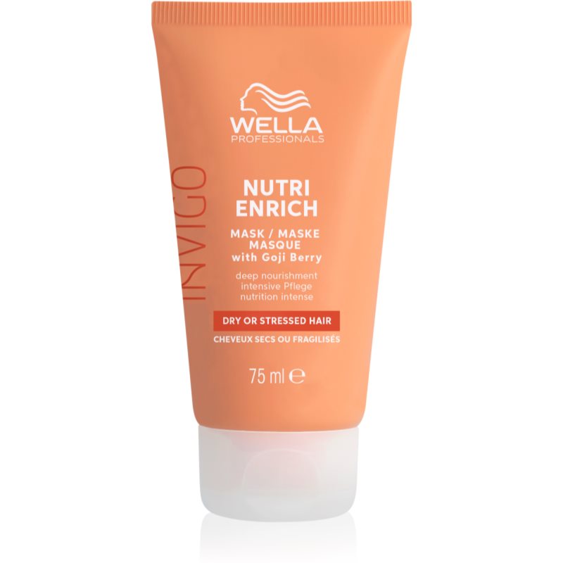 Wella Professionals Invigo Nutri-Enrich Djupt närande mask För torrt hår 75 ml female