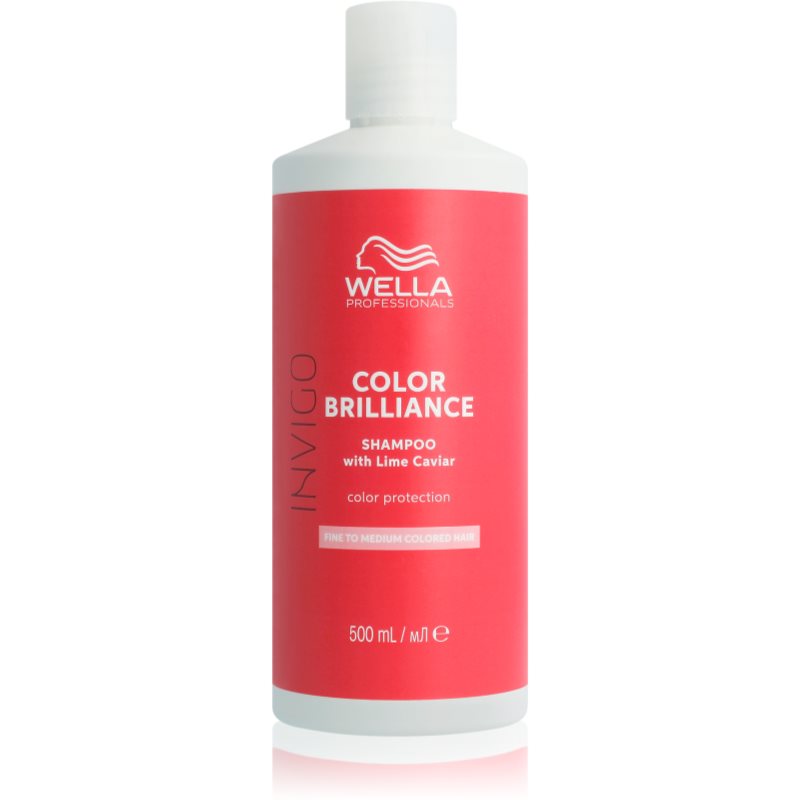 Wella Professionals Invigo Color Brilliance Shampoo For Normal To Fine Hair For Colour Protection 500 Ml