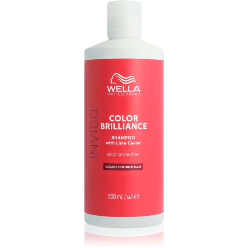 Wella Professionals Invigo Color Brilliance shampoo for normal to thick hair for colour protection 5