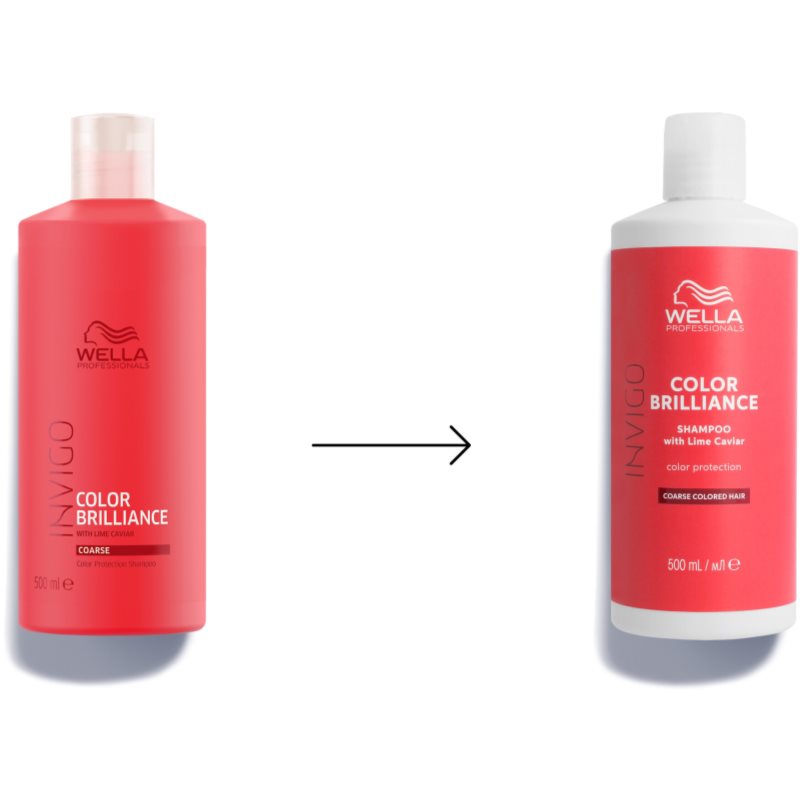 Wella Professionals Invigo Color Brilliance Shampoo For Normal To Thick Hair For Colour Protection 500 Ml