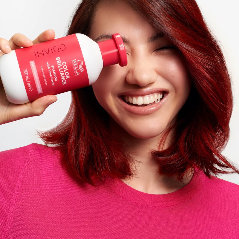 Wella Professionals Invigo Color Brilliance Moisturising Shampoo For Colour Protection For Fine To Normal Hair 300 Ml