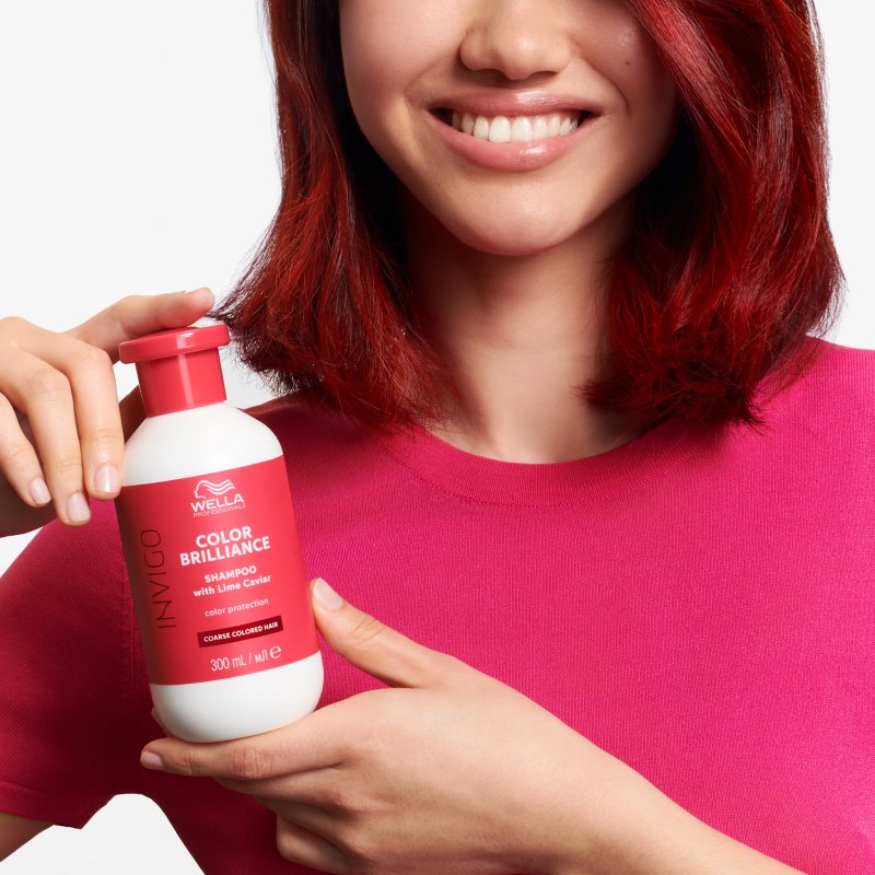Wella Professionals Invigo Color Brilliance Shampoo For Normal To Thick Hair For Colour Protection 300 Ml