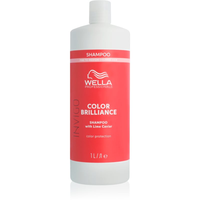 Wella Professionals Invigo Color Brilliance Schampo för normalt till fint hår För färgskydd 1000 ml female