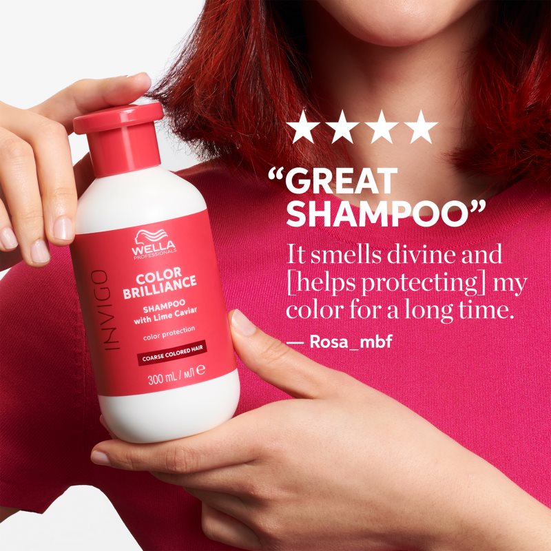 Wella Professionals Invigo Color Brilliance šampon pro normální až husté vlasy pro ochranu barvy 300 ml (obrázek 5)