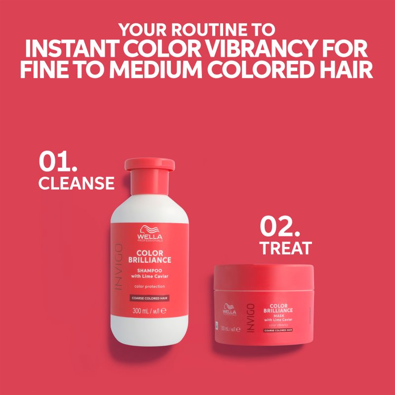 Wella Professionals Invigo Color Brilliance šampon pro normální až husté vlasy pro ochranu barvy 300 ml (obrázek 6)