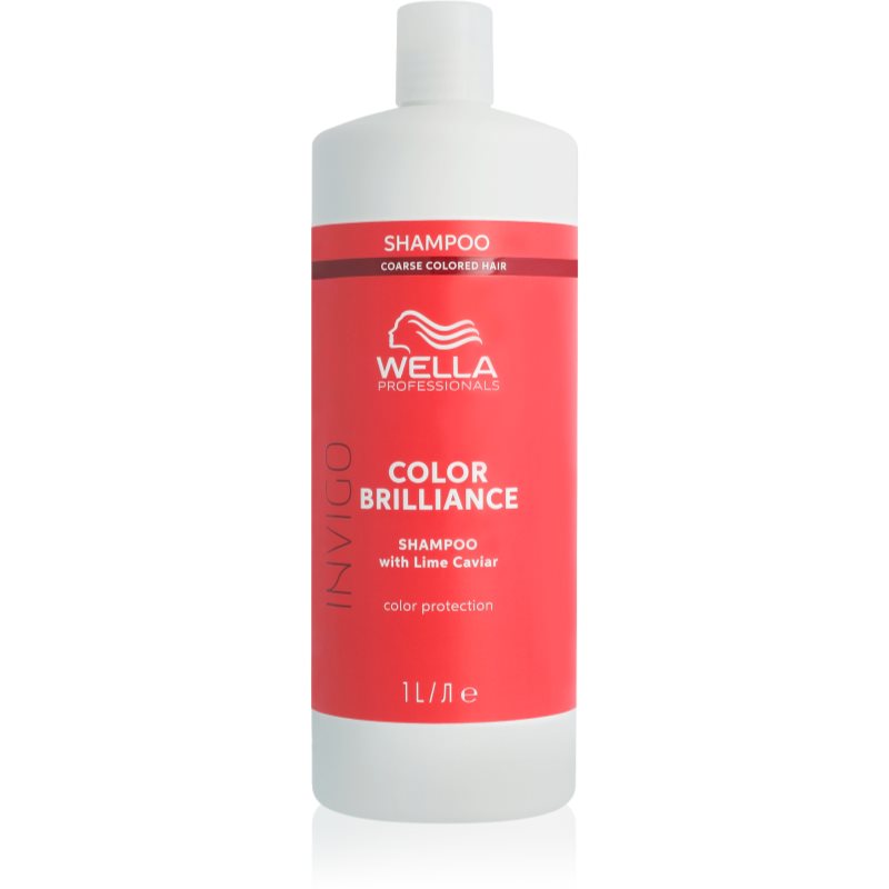 Wella Professionals Invigo Color Brilliance conditioner for thick, coarse or curly hair for colour-t
