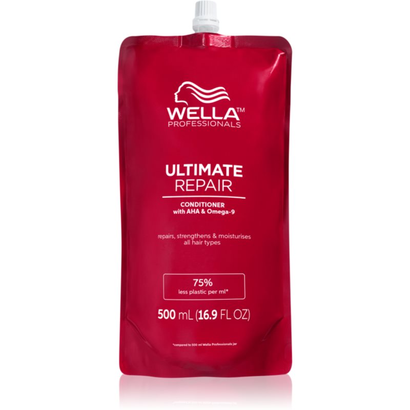 Wella Professionals Ultimate Repair Conditioner Moisturising Conditioner For Damaged And Colour-treated Hair Náhradní Náplň 500 Ml