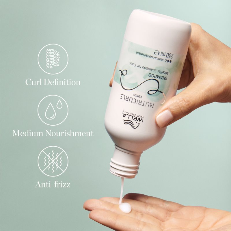 Wella Professionals Nutricurls Curls jemný micelární šampon pro kudrnaté vlasy 1000 ml (obrázek 4)