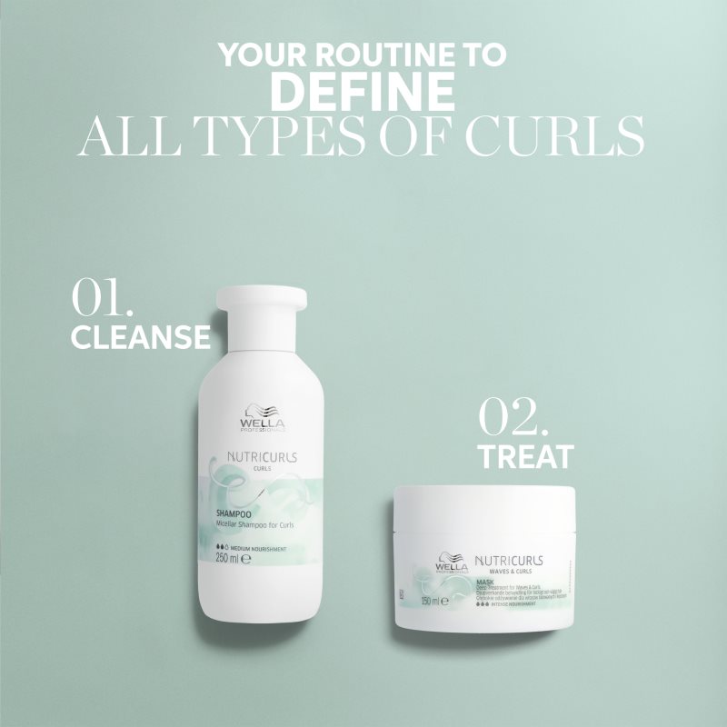 Wella Professionals Nutricurls Curls jemný micelární šampon pro kudrnaté vlasy 1000 ml (obrázek 5)