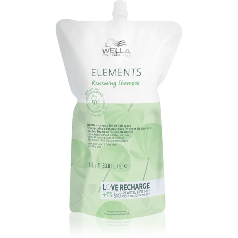 Wella Professionals Elements Renewing restoring shampoo for all hair types 1000 ml
