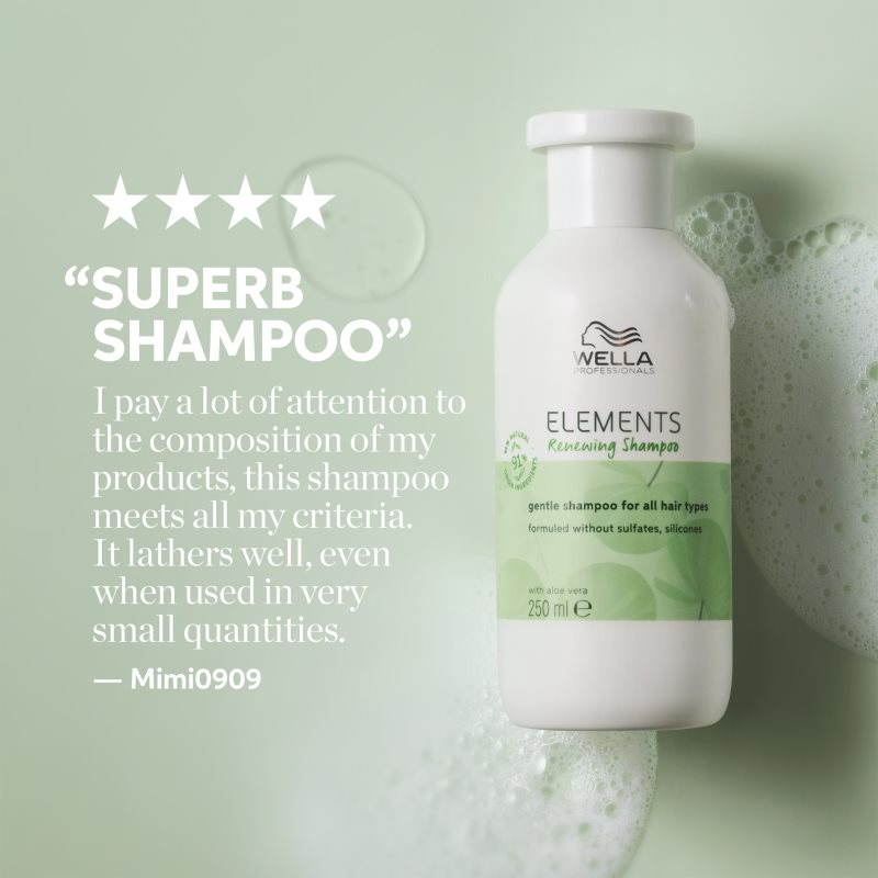Wella Professionals Elements Renewing obnovující šampon pro všechny typy vlasů 1000 ml (obrázek 4)