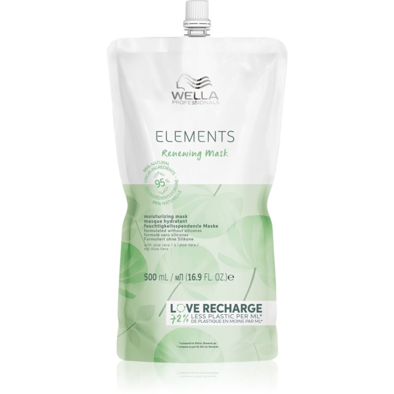 Wella Professionals Elements Renewing restoring mask for shiny and soft hair 500 ml
