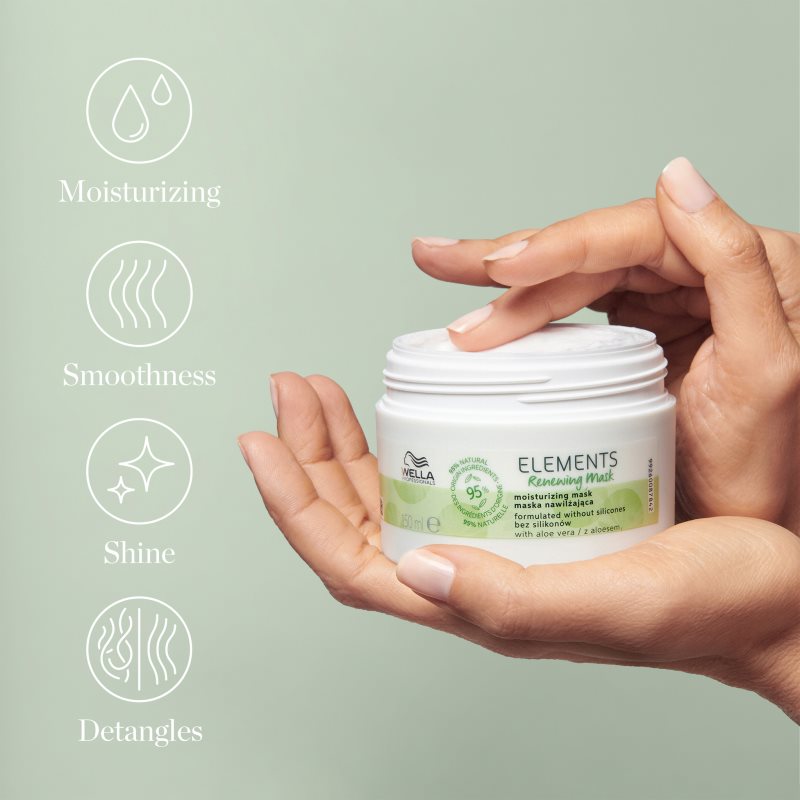 Wella Professionals Elements Renewing obnovující maska pro lesk a hebkost vlasů 75 ml (obrázek 5)