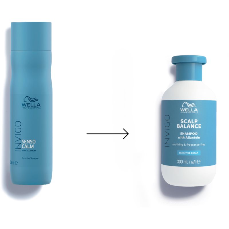 Wella Professionals Invigo Scalp Balance Hydrating And Soothing Shampoo For Sensitive Scalp 300 Ml