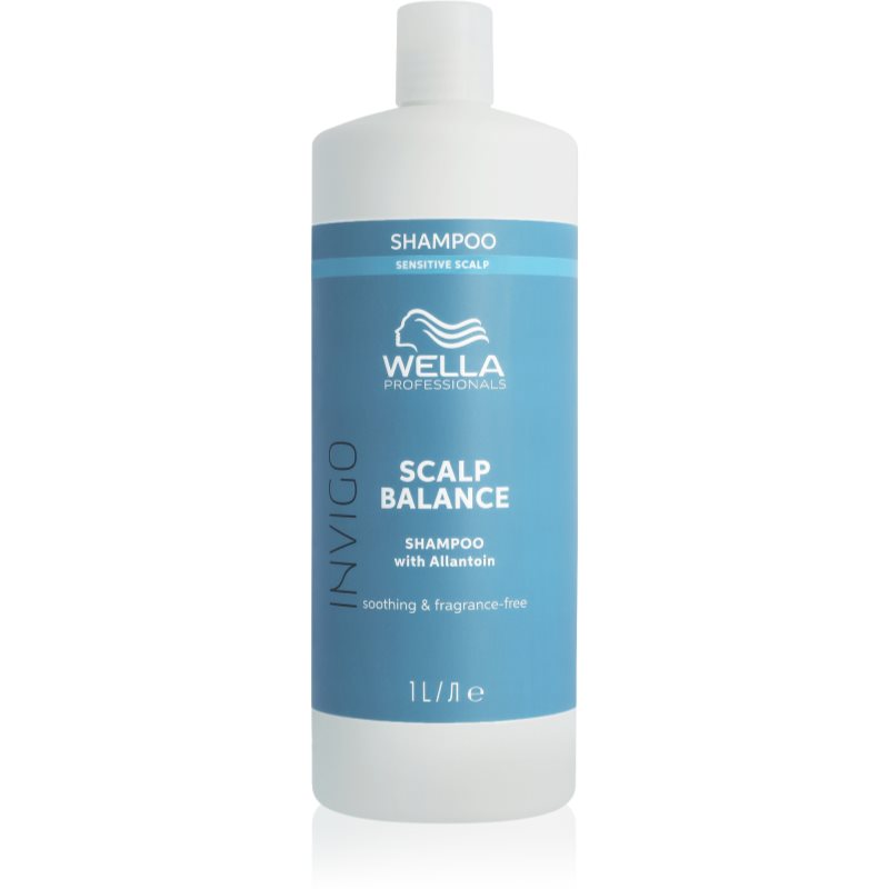 E-shop Wella Professionals Invigo Scalp Balance hydratační a zklidňující šampon pro citlivou pokožku hlavy 1000 ml