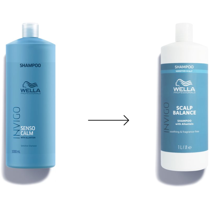 Wella Professionals Invigo Scalp Balance beruhigendes und feuchtigkeitsspendendes Shampoo für empfindliche Kopfhaut 1000...