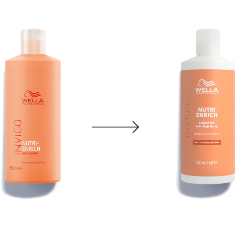 Wella Professionals Invigo Nutri-Enrich Shampoo For Dry And Damaged Hair 500 Ml